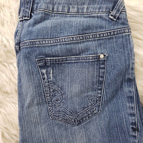 Lane Bryant denim distressed pants size 16 - Picture 4 of 7